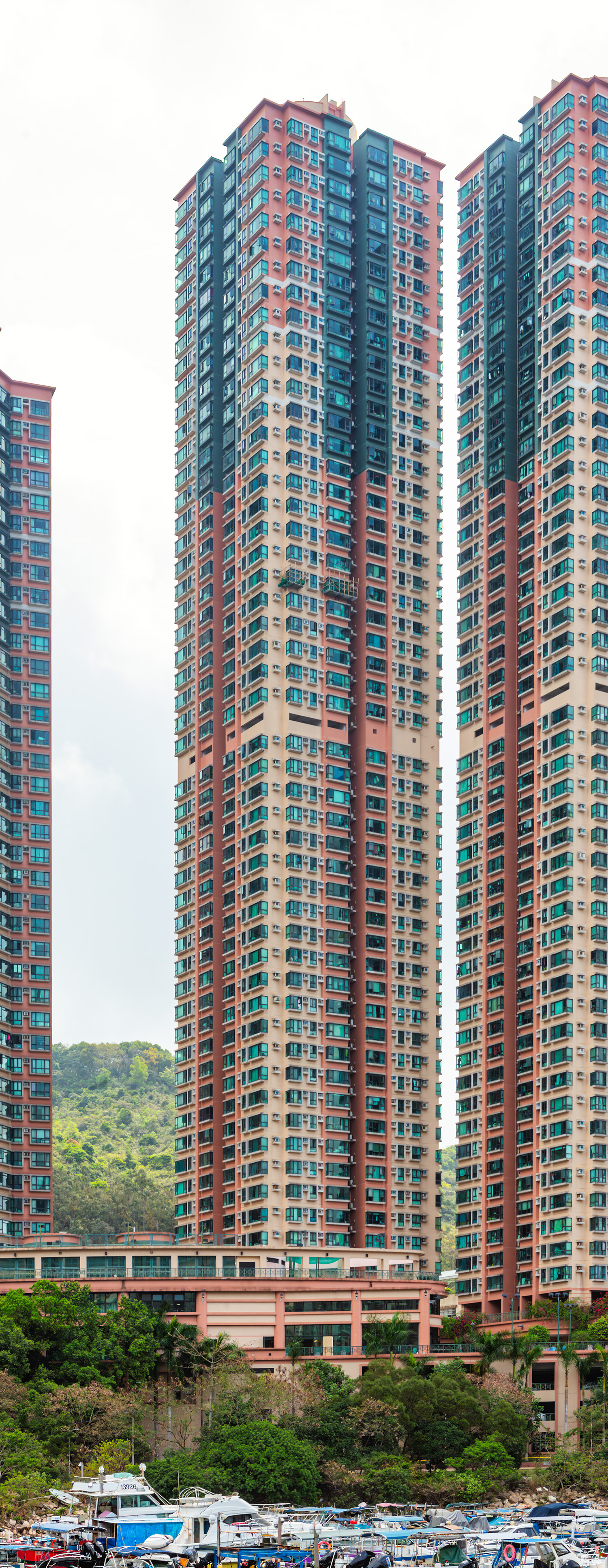 Oscar by the Sea Tower 5, Hong Kong - View from the west. © Mathias Beinling